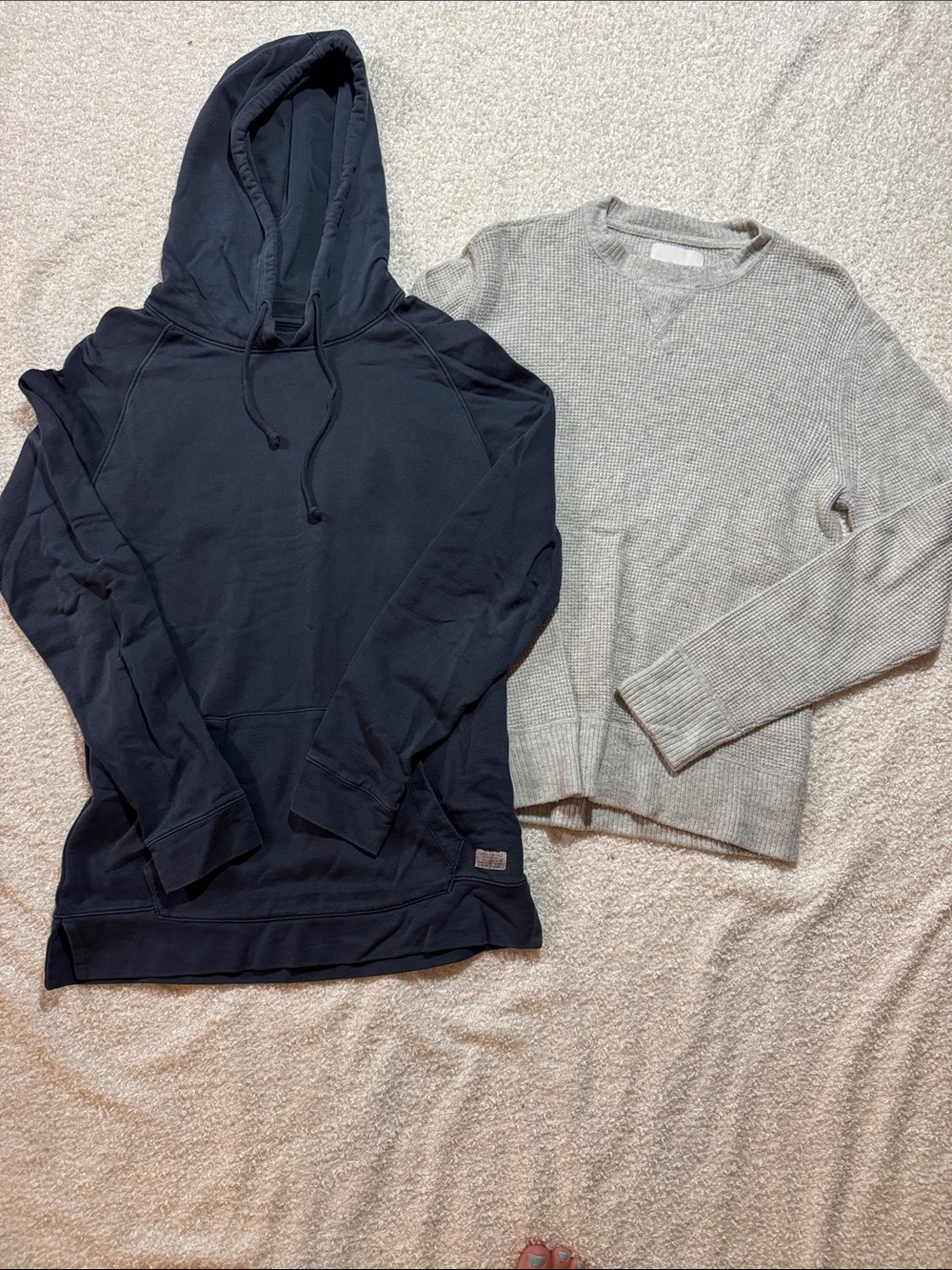 American Eagle Outfitters Navy Pullover Hoodie